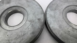 Ametek/Mansfield Green WG-229 Imperial Weight Lot Of 2 Bore 2" OAW 6-7/8"