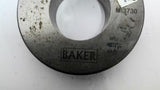 Baker MI3730 Master Setting Ring Gauge 40.0125mm Bore 1-1/2" Width 3-3/8"