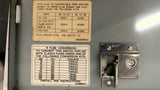 GE SB363R Fusible Bus Plug 600V 100A 3Ph 3Wire Nema1