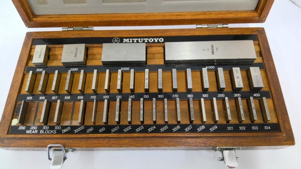 Mitutoyo 516-423 BE4 Gauge Block Set Grade 2