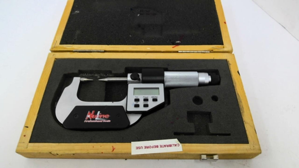 Nuline 1600-6621 0-1" 0.00005" Electronic Point Micrometer