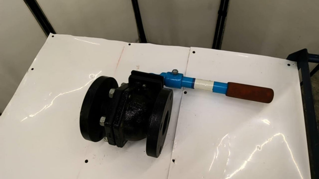 American Valve 4000 2-1/2" Cast Iron Ball Valve 353°F Max Temp 200Psi