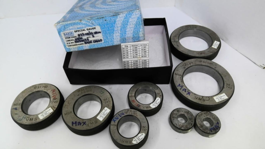 Baker IM-740-741-736-737-734-735-743-742 Precision Ring Gauges