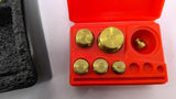Ohaus Brass Calibration Weight set