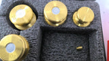 Ohaus Brass Calibration Weight set