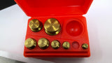 Ohaus Brass Calibration Weight set
