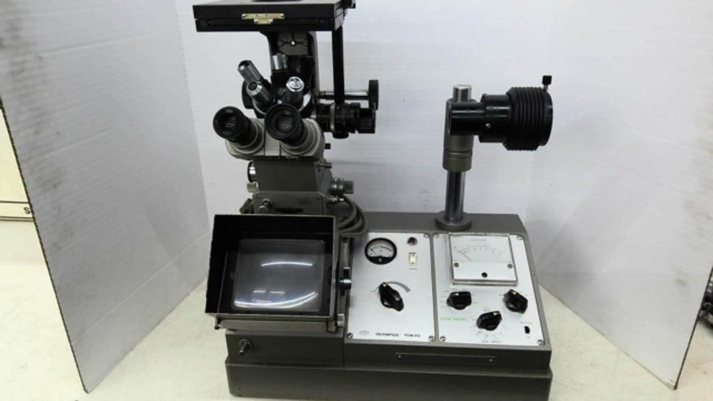PME Olympus Tokyo WG598292 Microscopic Reader P120V S6V 5-A