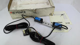 Keyence 083092 LX-132 Laser Thrubeam Photoelectric Sensor 24VDC
