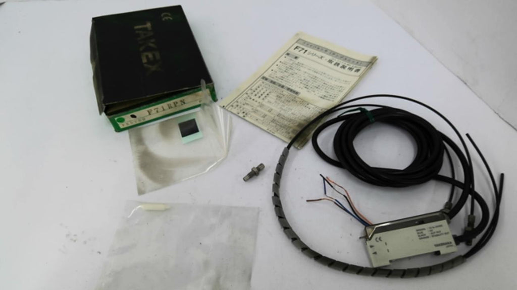 Takex FB0780 Fiber Optic Sensor 24VDC