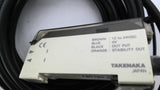 Takex FB0780 Fiber Optic Sensor 24VDC