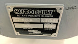 Sutorbilt GABMDPA 3MP Positive Displacement Rotary Blower 3600Rpm 186Cfm 12Psi