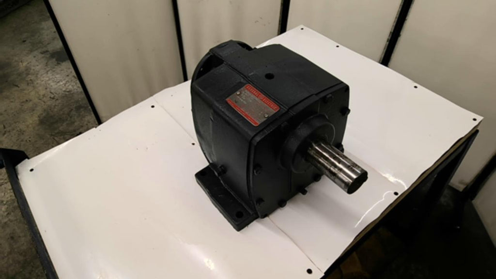GE 7NC539LE1UA00N01 Inline Gear Reducer 16.5:1 5.6Hp 106 Output Rpm