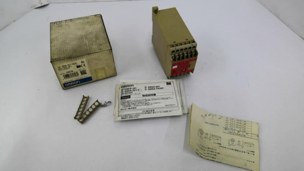 Omron G9SA-321-T075 Safety Relay Unit 24VAC/DC 50/60HZ 5AMP