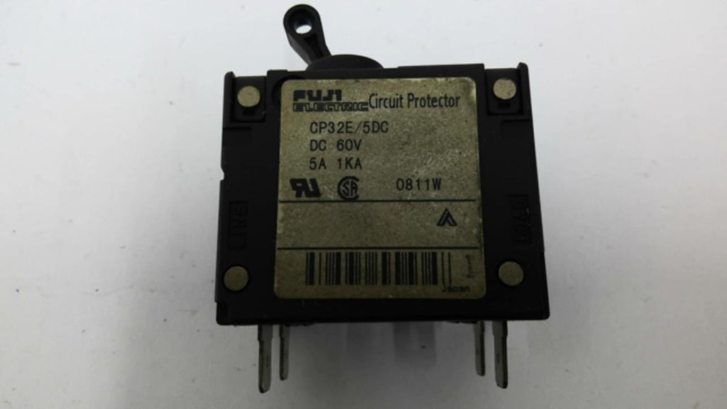 Fuji CP32E/5DC 60VDC 2-Pole Circuit Protector 5A 1KA