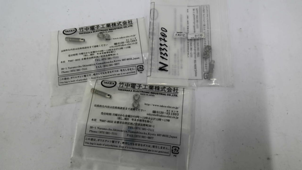 Takenaka FA512 Fiber Optic Cable Attachment Lot Of 3