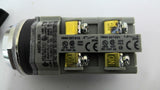 IDEC ASD33L22N Selector Switch Spring Return Position 120-600VAC 10AMP
