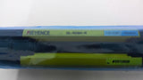 Keyence GL-R08H-R 1-Piece Safety Light Curtain Sensor 24VDC 66mA 6-1/4" Long