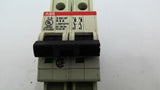 ABB S202 UP K6A 2-Pole Miniature Circuit Breaker 277V 50/60HZ 10kA