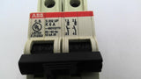 ABB S202 UP K6A 2-Pole Miniature Circuit Breaker 277V 50/60HZ 10kA