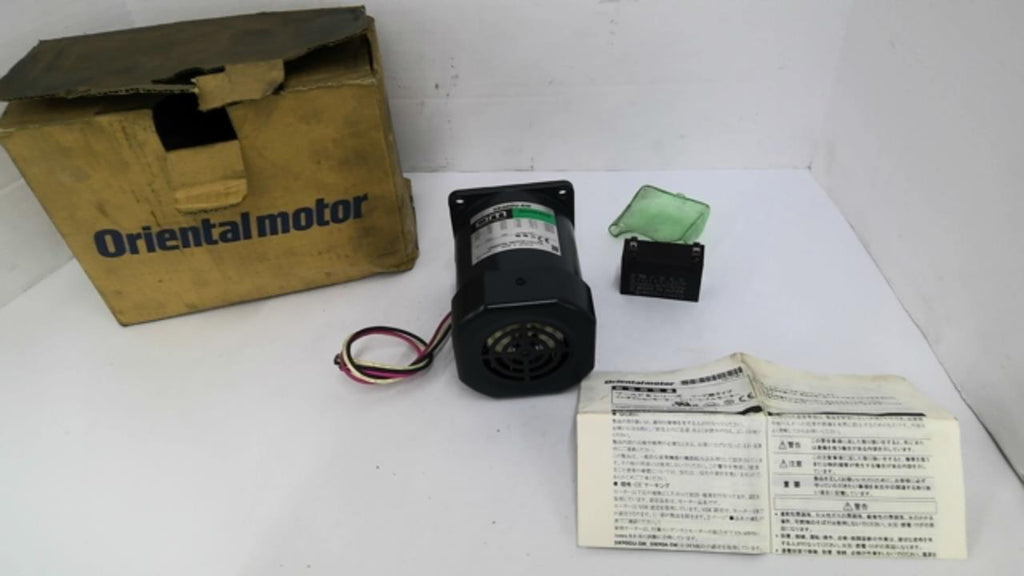 Oriental 5IK60GU-AW 115V Induction Motor 60W 60HZ 1.10A With Capacitor U-H13 01