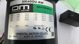 Oriental 5IK60GU-AW 115V Induction Motor 60W 60HZ 1.10A With Capacitor U-H13 01