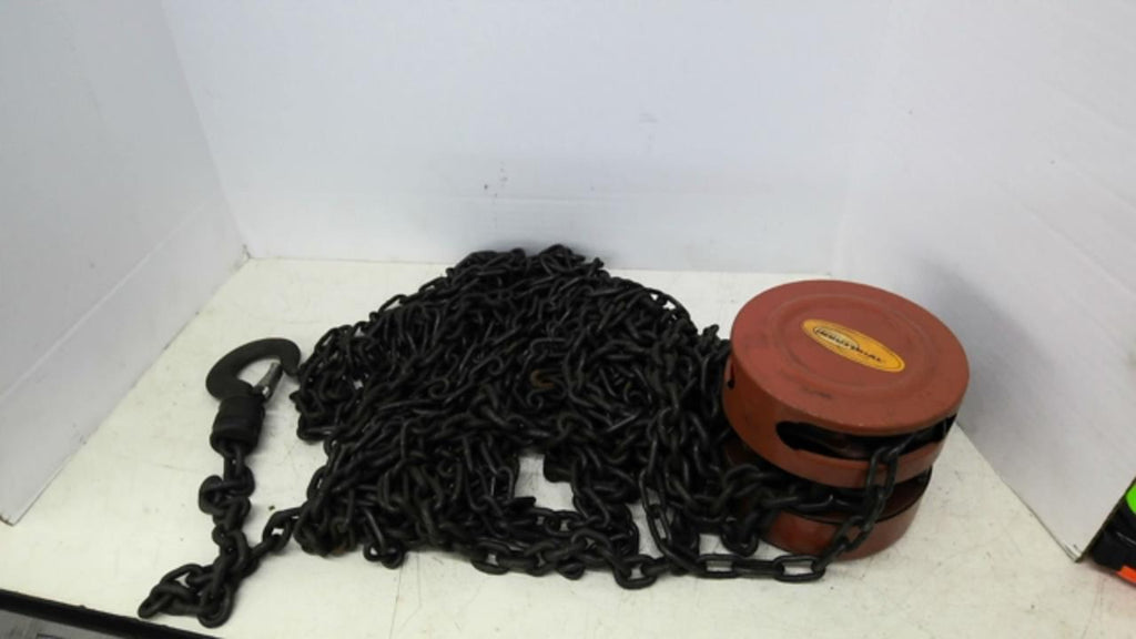 Northern Industrial 1 Ton 20' Hand Lift Chain Hoist Lift