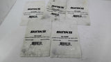 Binks 20-5286 O-Ring Viton Lot Of 5 Packs