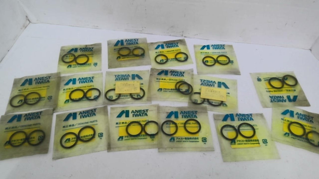 Anest Iwata O-Ring ID 3/4" OD 7/8" Thickness 1/16" Lot Of 16