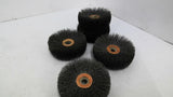 Osborn MSFS 20.000 Wire Wheel Ringlock Brush Bore 3/8" OD 3" Lot Of 5