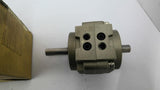 SMC CRB1BW50-90D Vane Style Rotary Actuator Shaft Length 1-7/16" X 1/2" 1.0MPa