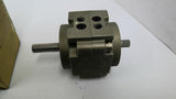 SMC CRB1BW50-90D Vane Style Rotary Actuator Shaft Length 1-7/16" X 1/2" 1.0MPa