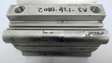 Smc CDQ2B63-70DCZ Air Cylinder Bore 2-5/16" Stroke Length 2-3/4" Shaft OD 3/4"
