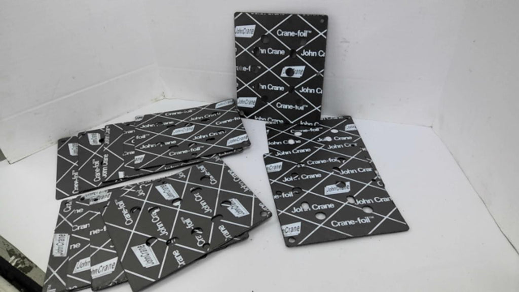 Crane Foil Flexible Graphite Gaskets By John Crane 8" X 6-3/4" X 1/16" Lot Of 13