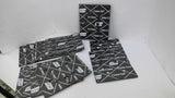 Crane Foil Flexible Graphite Gaskets By John Crane 8" X 6-3/4" X 1/16" Lot Of 13