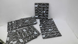 Crane Foil Flexible Graphite Gaskets By John Crane 8" X 6-3/4" X 1/16" Lot Of 13