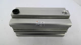 SMC CDQ2850-100D Pneumatic Cylinder 145PSI Bore 2" Stroke L 3-7/8" Shaft OD