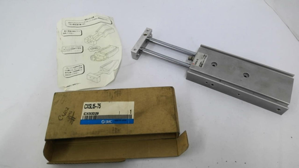 SMC CSXL16-75 Pneumatic Cylinder 0.7MPa Bore 5/8" Stroke L 3" Shaft OD 5/16"