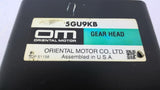 Oriental Motor 5GU9KB Gear Head Shaft L 1-1/4" Shaft OD 5/8"