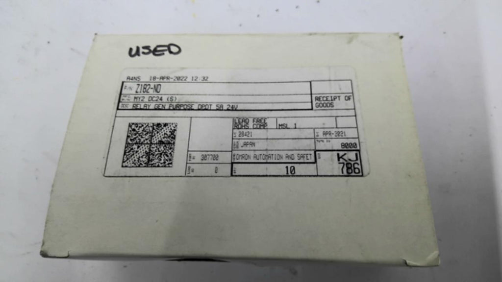 Omron MY2 DC24 General Purpose Relays Box Of 10 5AMPS 24V