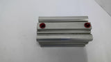 SMC CDQ2B63-85DC Pneumatic Cylinder Bore 2-7/16" Stroke L 3-3/8" Shaft OD 7/8"