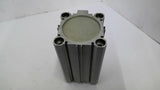 SMC CDQ2B63-85DC Pneumatic Cylinder Bore 2-7/16" Stroke L 3-3/8" Shaft OD 7/8"