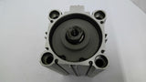 SMC CDQ2B63-85DC Pneumatic Cylinder Bore 2-7/16" Stroke L 3-3/8" Shaft OD 7/8"
