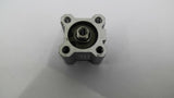 SMC CQ2A25-10S Pneumatic Cylinder 145PSI Bore 1" Stroke L 3/8" RAM OD 1/2"