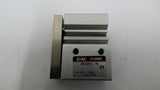 SMC MGQM12-10 Pneumatic Guide Cylinder Bore 1/2" Stroke L 3/8" RAM OD 5/16"