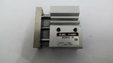 SMC MGQM12-10 Pneumatic Guide Cylinder Bore 1/2" Stroke L 3/8" RAM OD 5/16"