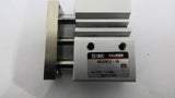 SMC MGQM12-10 Pneumatic Guide Cylinder Bore 1/2" Stroke L 3/8" RAM OD 5/16"