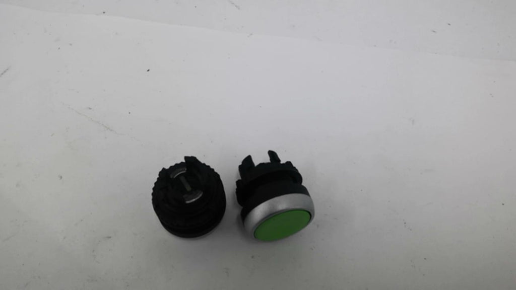 Green Flush Push Button Lot Of 2 1-1/4" Long 1-1/16" Wide