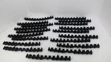 Plastic Binding Conveyor Components Lot Of 19