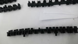 Plastic Binding Conveyor Components Lot Of 19