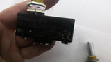 Omron Z-15GQB Panel Mount Plunger Switch 1/2AMP 125VDC Lot Of 2